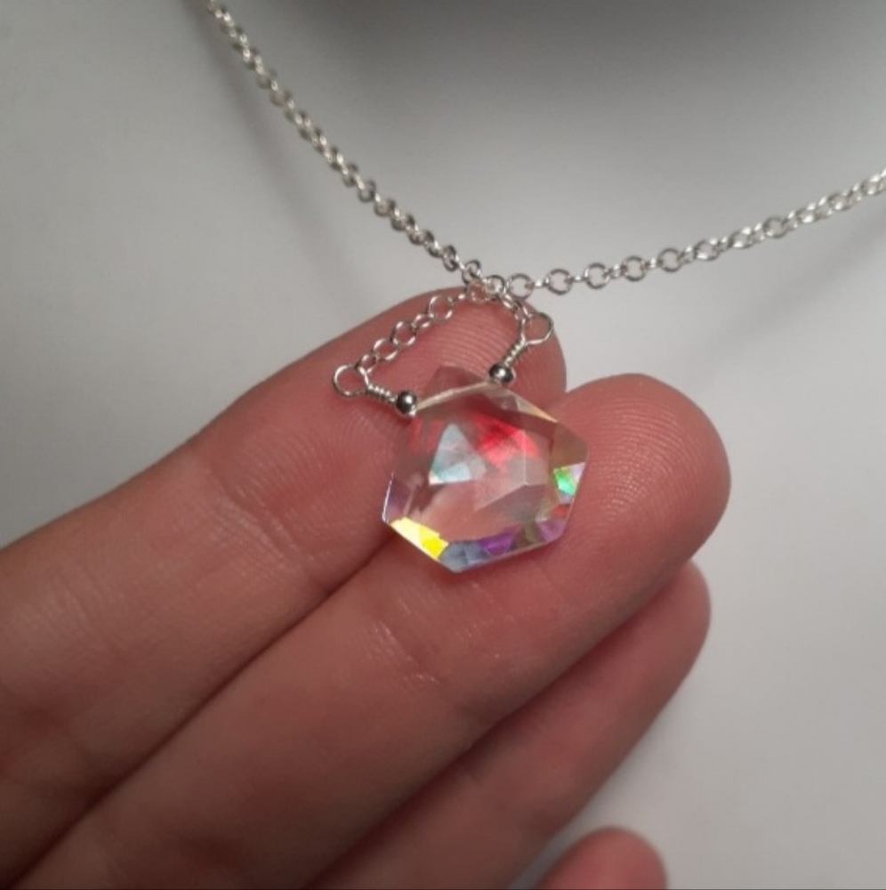 Hydro Quartz & 925 SS Necklace